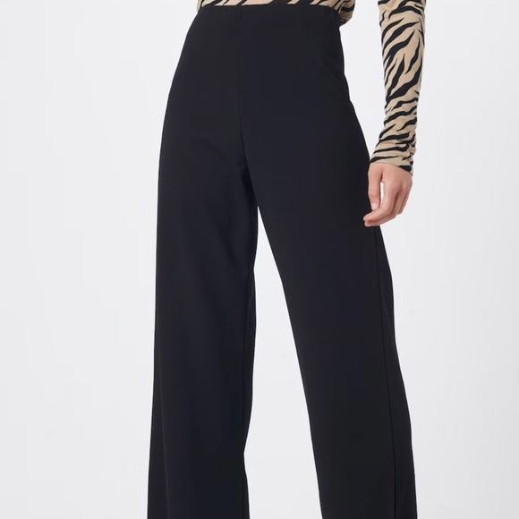 Seven Sisters Black Cropped Trouser - Picture 1 of 3